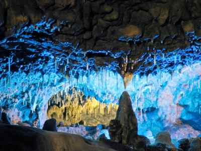 Tropfsteinhöhle in Essing im Altmühltal