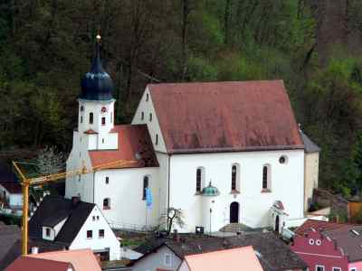 Kirche Maria Himmelfahrt in Kipfenberg im Altmühltal