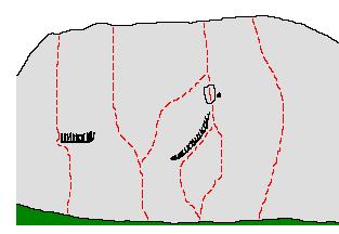 Kletterfelsen in Aicha im Altmühltal