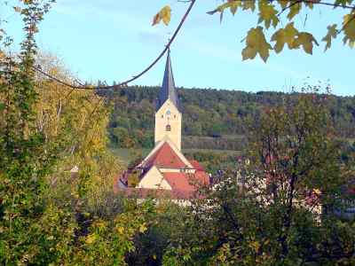 Kirche Mariä Himmelfahrt in Berching im Altmühltal