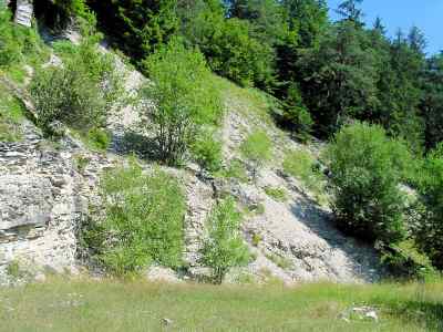 Steinbruch in Greding im Altmühltal