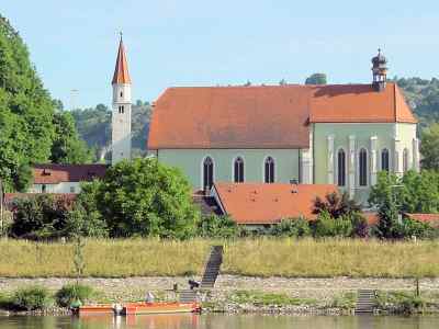 Franziskaner und Michelskirche in Kelheim im Altmühltal
